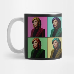 Diane Lockhart Pop Art Mug